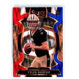Tyler Shough Red and Blue Prizm Shock