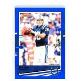 Peyton Manning Press Proof Blue