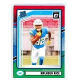 Brenden Rice Rated Rookies Red and Green