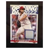 Aaron Nola Opening Day Relics