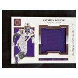 Kayshon Boutte Encased Rookie Swatches