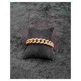 Curb Link Copper Bracelet