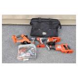 Black & Decker Fire Storm 4 Tool Set w/Batteries