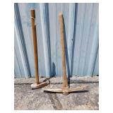 Pickaxe and Sledge Hammer