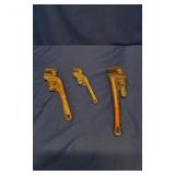 3 Pipe Wrenches