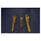 Vintage Heavy Duty Pipe Wrenches