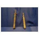 2 Vintage Saw Handles