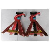 (2) 2 Ton Jack Stands