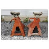 2 Large Jack Stands