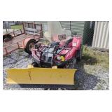 Yamaha Grizzly 450 Four Wheeler With Snow Plow