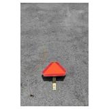 Universal Tractor Metal Slow Moving Sign