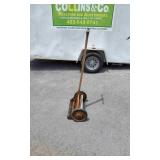 Vintage Wood Handle Reel Lawn Mower