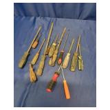 Box Of Flat Head Screw Drivers