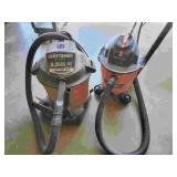 5.5 HP Craftsman & 5HP Rigid Shop Vacs
