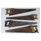 4 Hand Saws