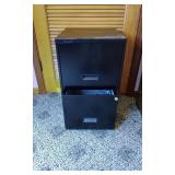Metal 2  Drawer Filing Cabinet