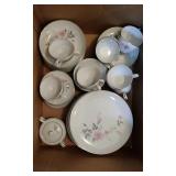 55 Pieces of Castlecourt Fine China