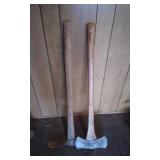 2 Headed Axe & Pick Axe
