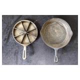 2 Cast Iron Skillets