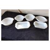 Anchor Hocking Fire King Meadow Green Dishes