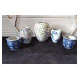 5 Oriental Planters