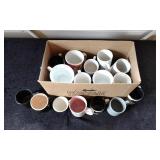Box of Misc. Coffee Mugs