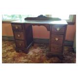 Wooden 6 Drawer Desk