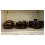 Misc. Anchor & Hocking Amber Dishware