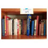 Shelf of Misc. Hardback Books