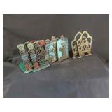 Brass Bookends