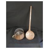 Copper Pot & Ladle
