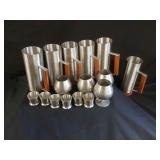 Pewter Mugs, Shot Glasses & Goblets