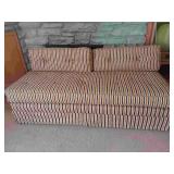 Mid Century Model Striped Sofa