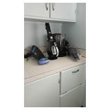3  Portable Vacuums & Bissell Carpet Cleaner