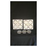 11 Leonard Coasters & Ashtray Set