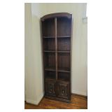 Mid Century Bookcase W/2 Doors