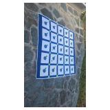 Blue & White Applique Quilt