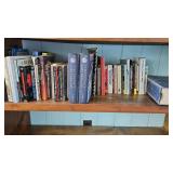 Shelf of Misc. Hardback & Soft Books