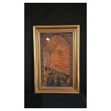 Vintage Oil Painting on Canvas