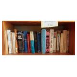 Shelf of Misc. Hardback Books