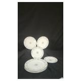 8 Wedgewood "Agincourt" Bone China Plates