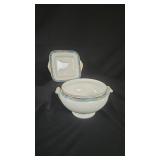 Wedgewood "Curzon" Bone China Plate & Tureen