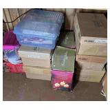 10 Boxes of Candles and Christmas Items