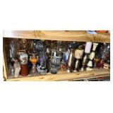 Shelf with Candle Stands