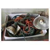 Misc Extension Cords and Yard Lights