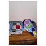 Approximately 6 Quilt Tops