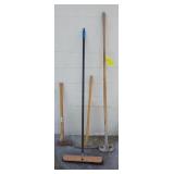 Go Deveil, Maddock, Pushbroom, Concrete Hoe