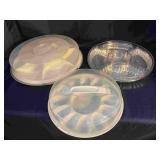 Plastic Egg Trays and Misc Plasticware