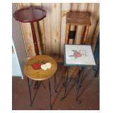 4 Plant Stands