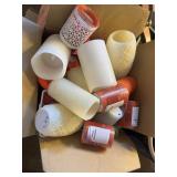 Box of Misc Battery Operated Candles